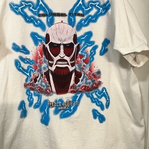 Attack on Titan Colossal Titan Tee - White